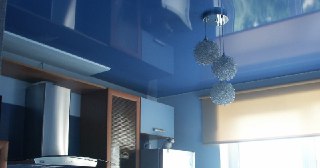 Натяжной потолок на кухню Урюпинск, цена от 6394 руб.